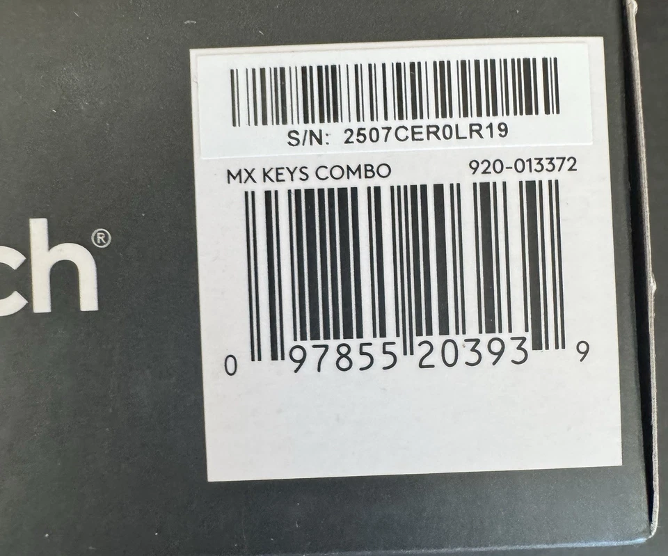 The Master Series by Logitech MX Keys Combo. New In Box! - Image 3 of 3