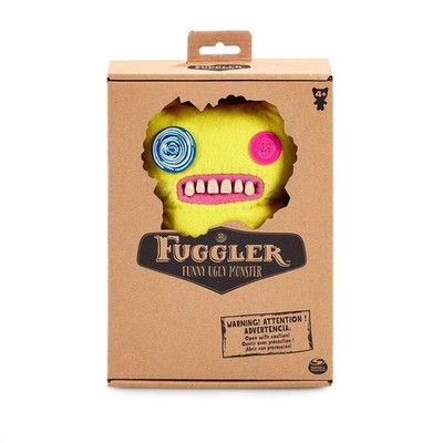 FUGGLER UNENTSCHLOSSEN MONSTER GELB LUSTIG HÄSSLICH MONSTER NEU SPIELZEUG