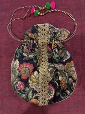 Indian Traditional Silk Potli Wedding Bag Gifts-handmade New