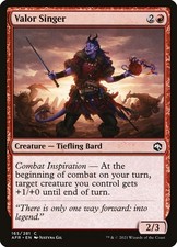 Valor Singer 165 Adventures In The Forgotten Realms Afr Mtg Magic