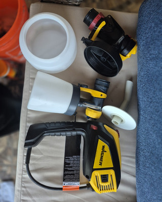 WAGNER FLEXiO 3500 Two-Speed Handheld HVLP Sprayer, AC, 11.5 ft Hose