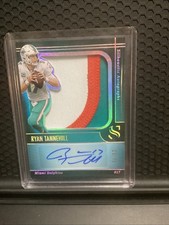 2025 Panini Silhouette - Silhouettes Signatures Ryan Tannehill #8/75 (MEM)