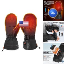 Kastking Calido Heated Mittens 7.4V 22.2Wh Battery Rechargeable Heated Gloves