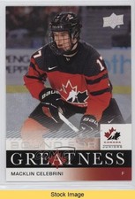 2024 Team Canada Juniors Bound for Greatness Macklin Celebrini Rookie RC READ