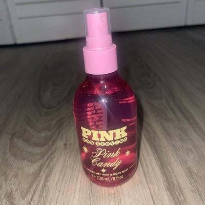NEW Victoria's Secret Pink Candy Fragrance Mist Hair & Body Spray, 8 OZ