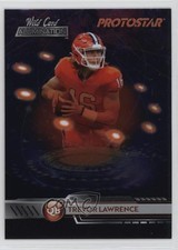 2021 Wild Card Alumination Protostar Orange Trevor Lawrence #PS-1 Rookie RC 3wu. rookie card picture