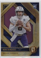 2020 Panini Gold Standard Rookies Rose Gold 9/25 Ben DiNucci #153 4f5