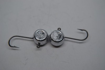 1/4 #4 FREE STYLE JIG HEAD NO COLLAR MUSTAD 32570 BN HOOK 20% HVY 100
