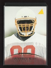 1995 Pinnacle #222 Warren Sapp Tampa Bay Buccaneers Rookie Excellent