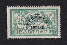 Timbre France Préoblitéré, N° 44, 45 c Merson prèo 44 gomme charnière 0910D