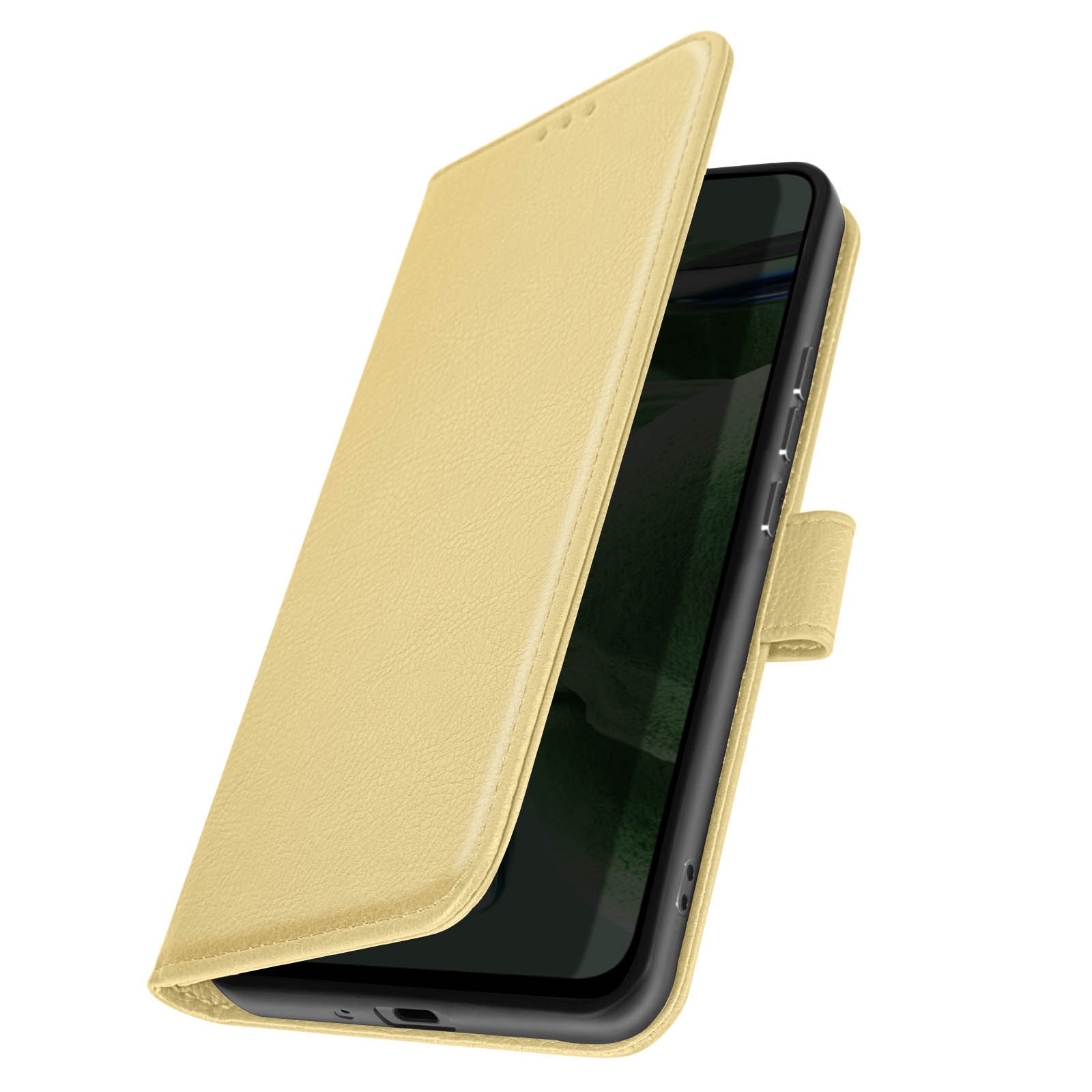 Custodia per iPhone 6 Plus Avizar étui portefeuille noir en simili cuir