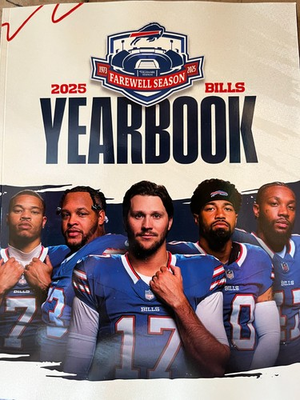 #ad #ad 2025 BUFFALO BILLS YEARBOOK PROGRAM BY OFFICIALLY LICENSED DISTRIBUTOR SHIPS NOW $24.89