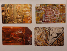 SCHEDE TELEFONICHE ALTO ADIGE SPEZZONE SERIE "TRENTINO D'ARTE" BASSA TIRATURA