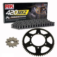 Kettensatz Peugeot XR6 50 01-06 Kette RK 420 MXZ 126 Offen 12/52