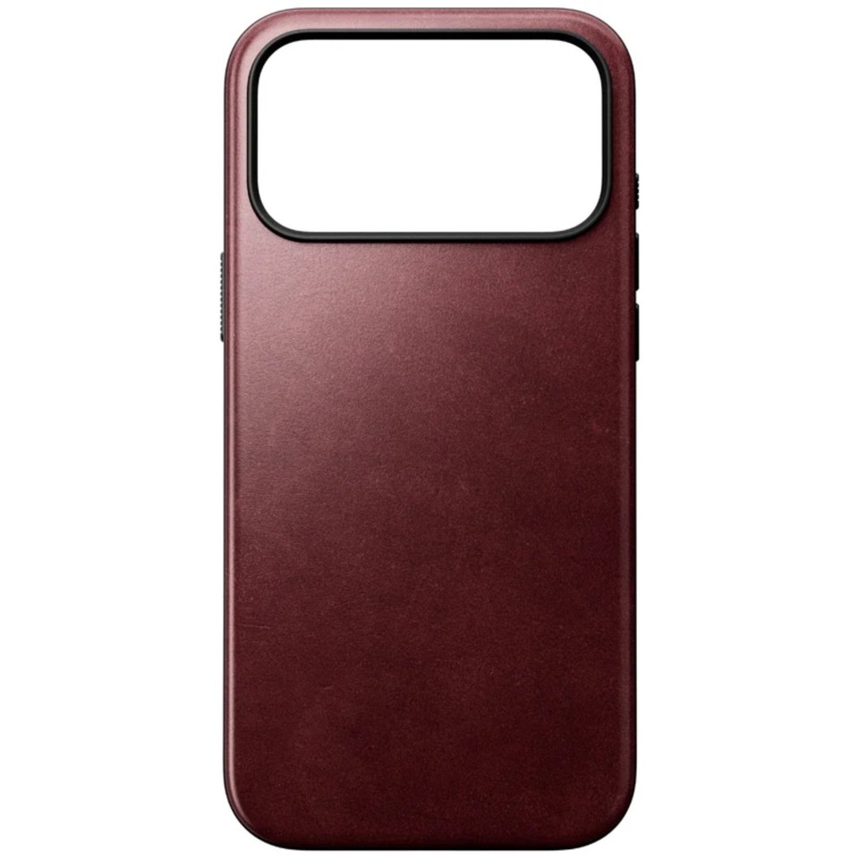 Nomad Coque pour iPhone 18 Pro Max / 17 Pro Max en Cuir Horween  Bordeaux
