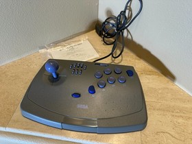 Sega Saturn Virtua Stick HSS-0104 CIB Japan Arcade Fight Stick w/ Manual