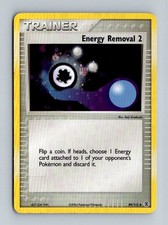 Energy Removal 2 FireRed & LeafGreen 89/112 Holo LP Pokemon 2004