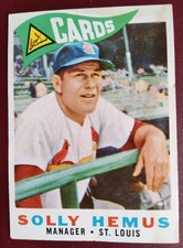 1960 Topps - Solly Hemus #218