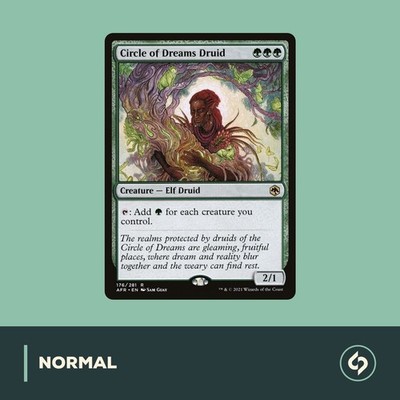MTG | Circle of Dreams Druid | D&D FORGOTTEN REALMS | NM | EN