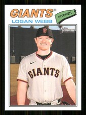 2026 Topps Heritage #82 Logan Webb San Francisco Giants 65133