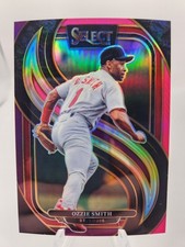 2025 Panini Select - Premier Level Ozzie Smith #134 Pink and Purple Prizm /199