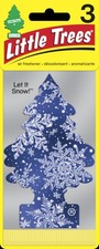 Little Trees 37455 Let It Snow Air Freshener 3 Pack 