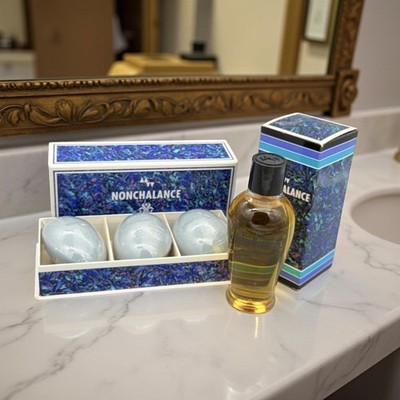 MONCHALANCE EAU DE COOGNE 175ml OVP NEU + 3x SEIFE OVP GESCHENKSET