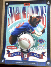 AUTHENTIC THE SMASHING PUMPKINS Chicago IL 2024 Artist SIGNED AP Poster BEARS