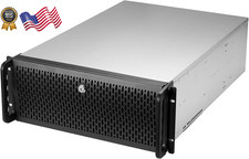 4U Server Chassis Rackmount Case 8 3.5" HDD Bays 3 5.25" Devices E-ATX Compatibl