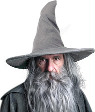 Wizard Hat, 18IN Large Witch Hat for Witch Costume, Funny Cosplay Accessories fo