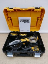 DeWalt DCS571P2 18V 115mm Compact Circular Trimsaw 5 ah kit + organiser TSTAK