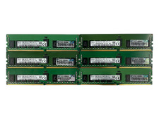 SK Hynix 6x16GB PC4-2400T ECC DDR4 Memory RAM HMA82GR7MFR4N-UH