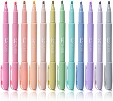 Mr. Pen- Highlighters, 12 Pack, Earthy Colors, Chisel Tip, 12 Pastel 1