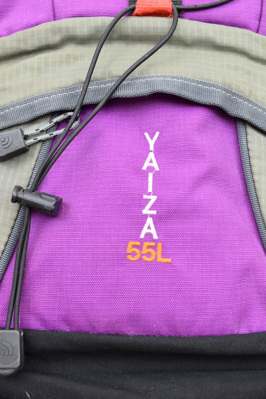 The North Face Yaiza 55L Backpack Outdoor Hiking Camping Purple w