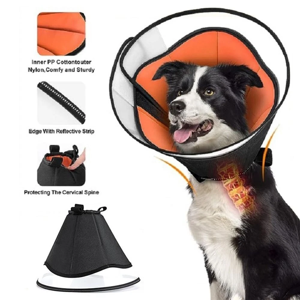 Breathable Pet Anti-bite Collar Elizabethan Collar Prevent Licking Wounds