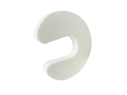 Baby Child Safety Door Guards 4pc Kids Finger Protector Stoppers Jammer White - Picture 7 of 8