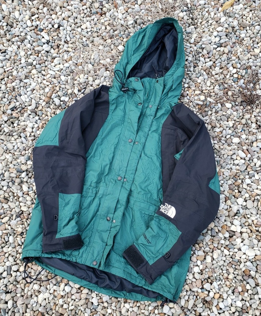 Vintage The North Face Goretex Mountain Jacket Green Womens Size L
