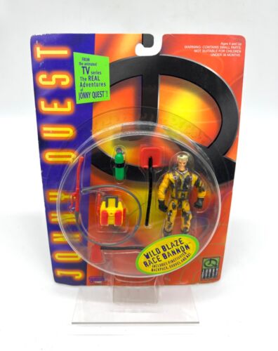 Jonny Quest The Real AdventuresWILD BLAZE RACE BANNON GALOOB Rare 1996 MOC