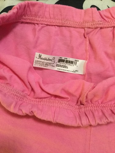 ILUSION Sleepwear Set - Top & Shorts - Pink Blue - Size CH/S - Petals Watercolor - Picture 3 of 4