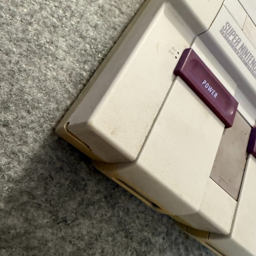 Super Nintendo SNES SNS-001 Console W/ Game + Controller - Tested - Picture 5 of 11