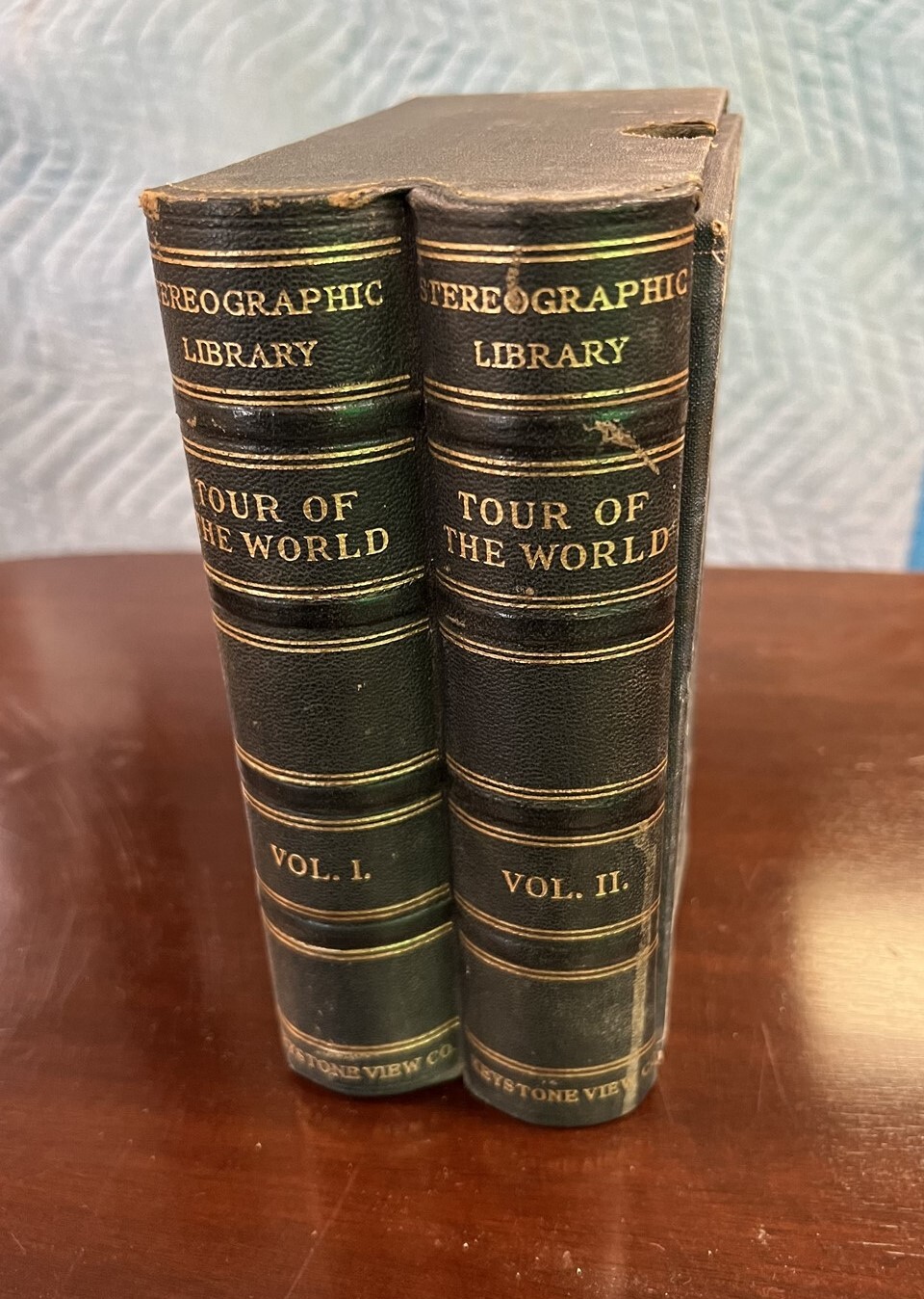 Keystone View Co Stereographic Library TOUR OF THE WORLD VOL 1. & II ...