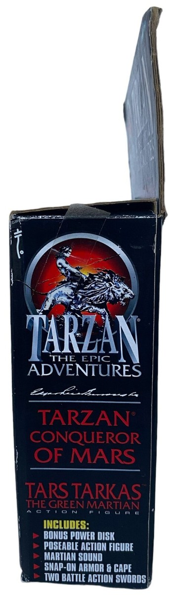Tarzan Epic Adventures Tars Tarkas Mars Martian Figure New Open 