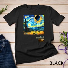 Total Solar Eclipse 2024 Texas T-Shirt Unisex T-shirt