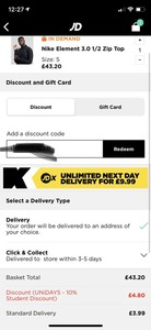 jd nike discount code