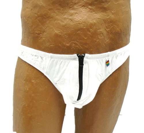 Men's Pride USA Zip-It Thong PRU-014 Assorted Colors and Sizes 3010IM - Picture 8 of 25
