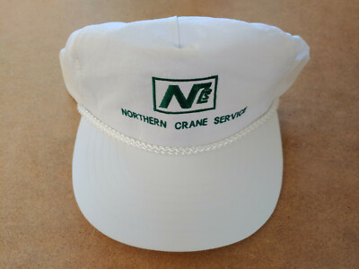 Vintage 80s Trucker Hat - Alberta Oilfield - Northern Crane Service
