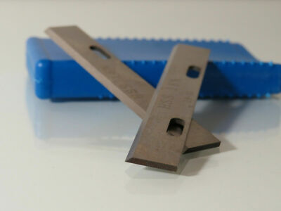 10 Stück HSS Hobelmesser | 82x5,5x1,1mm | Für Black & Decker KW712 KW715 KW750