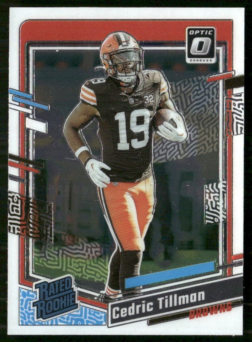 2023 Panini Donruss Optic - Rated Rookie Cedric Tillman #224 (RC)