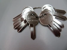Lot 10 pc M15 Key Blanks /For Master Padlock - Thin - Made in China