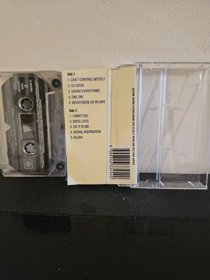 WA WA NEE Blush 1989 CASSETTE TAPE AUSTRALIAN POP ROCK - Image 3 of 4